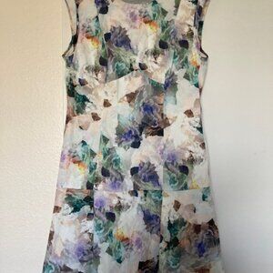 REBECCA TAYLOR FLOWERED DRESS SIZE 8